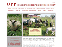 Tablet Screenshot of oppsociety.org